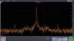 3 Series MDO frequency domain display.