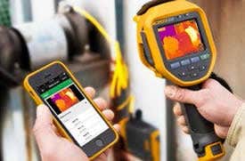 Fluke Connect In Field with Thermal Imager Fluke Connect In Field with Thermal Imager
