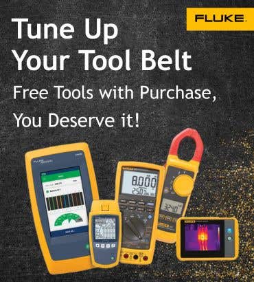 Fluke Promotion Free Gift with purchase, free year of premium care plan warranty plan, or cash rebate on Fluke Networks