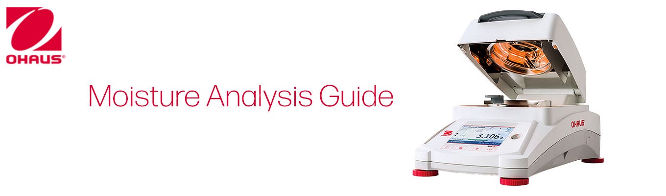 Ohaus Moisture Analysis Guide